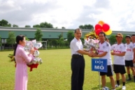 Khai mạc giải bóng đá Công ty xi măng Chinfon năm 2013 