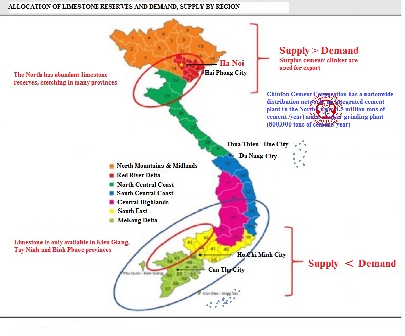 Picture for news item Tình hình cung - cầu xi măng tại các vùng, miền tại Việt Nam