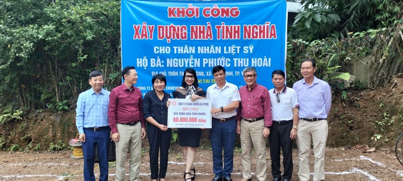 Picture for news item Công ty xi măng Chinfon hưởng ứng tháng cao điểm "Vì người nghèo" năm 2023